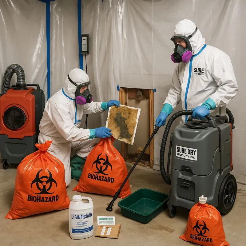 Contaminated Water Handling Protocols process in Sutton-Alpine, AK